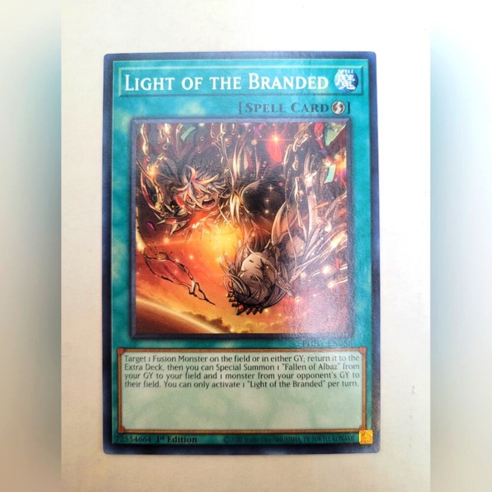 Classic Photon Hypernova Light of the Branded PHHY-EN056 Yu-gi-oh Spell Card